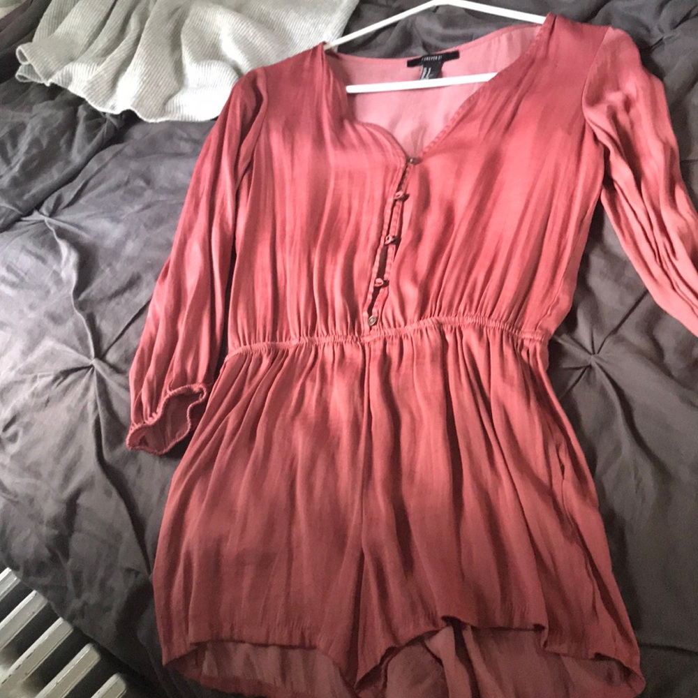 Long sleeve romper